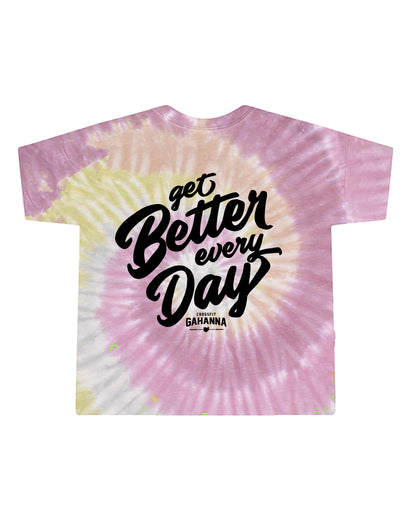 CF Gahanna Get Better Tie Dye Women's Crop Tee