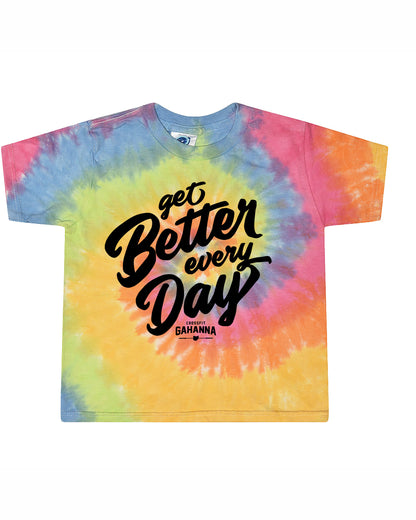 CF Gahanna Get Better Tie Dye Women's Crop Tee